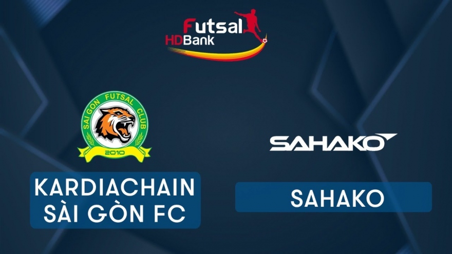 Xem trực tiếp Futsal HDBank VĐQG 2020: Kardiachain Sài Gòn - Sahako